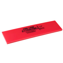 Load image into Gallery viewer, Fusion 8″ Red Line Extractor Squeegee Blades-NO Bevel blade-1/4″ Thick, 95 Durometer