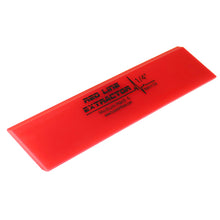 Load image into Gallery viewer, Fusion 8″ Red Line Extractor Squeegee Blades-Double Bevel blade-1/4″ Thick, 95 Durometer