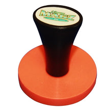 Load image into Gallery viewer, An orange auto body magnet, sold for use in vehicle vinyl and wrap applications. Holds vinyl, wrap, or film in place.